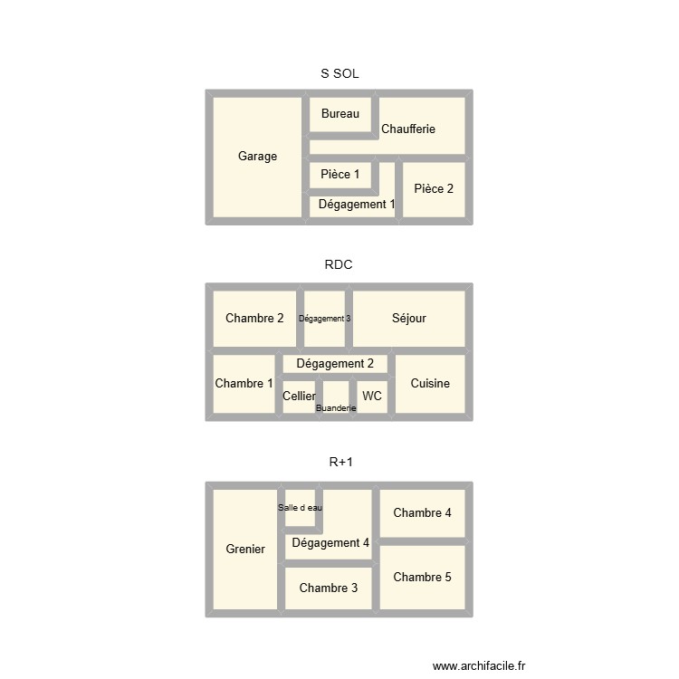 2601 SALAUN. Plan de 0 pièce et 0 m2 2601 SALAUN. Plan de 0 pièce et 0 m2