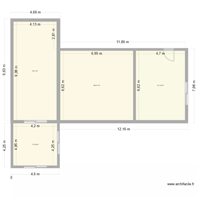 veranda. Plan de 4 et 133 m² veranda. Plan de 4 et 133 m²