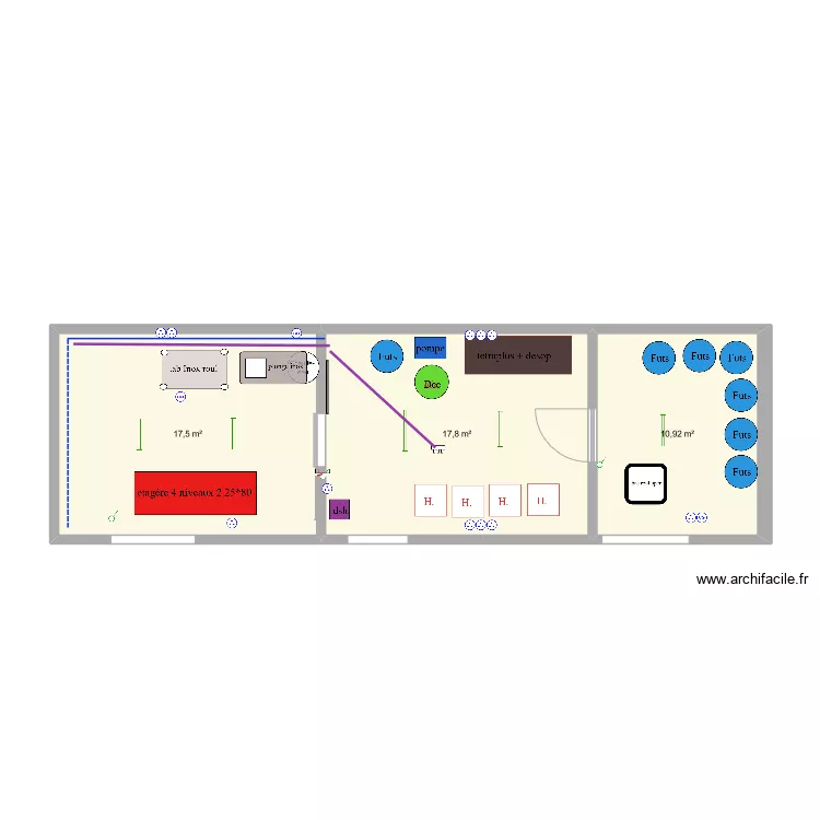 plan miellerie panneaux. Plan de 