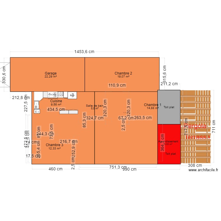 Plan de masse Puget. Plan de 0 pièce et 0 m2