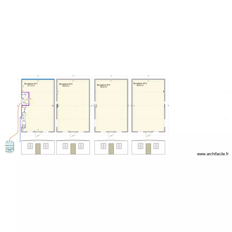Pernik V5 - Top House. Plan de 