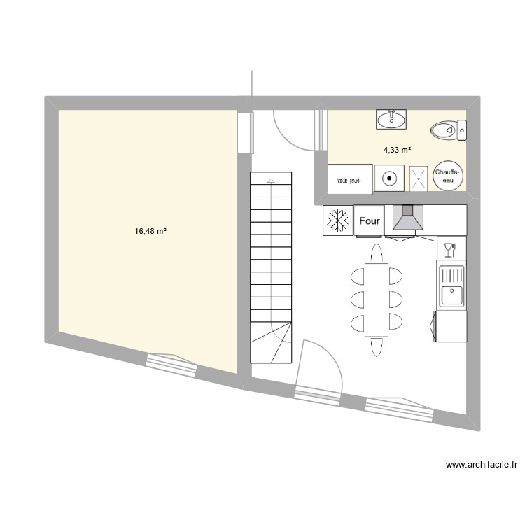 Dany. Plan de 0 pièce et 0 m2