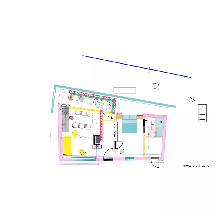 Port-Blanc Sdb bas (juin 26) V3 (NON). Plan de Port-Blanc Sdb bas (juin 26) V3 (NON). Plan de