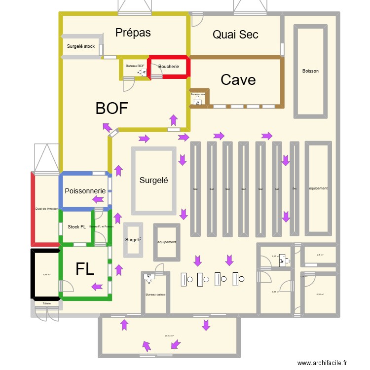 Nolan. Plan de 34 pièces et 479 m2
