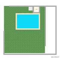plan terrain + picines