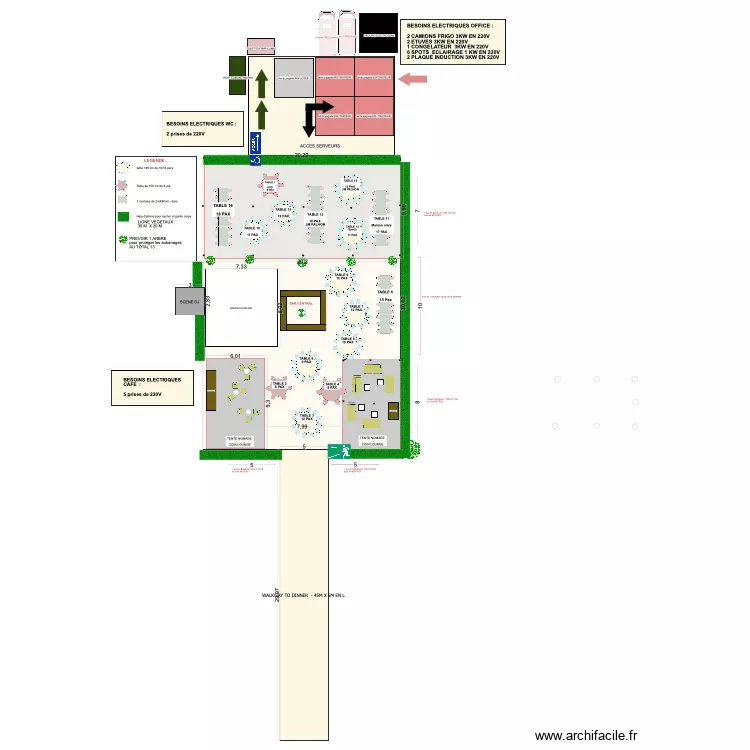 CLARA ET XAVIER VIERGE. Plan de CLARA ET XAVIER VIERGE. Plan de