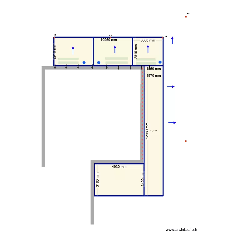 RENE OVERMEER. Plan de 5  et 70 m²