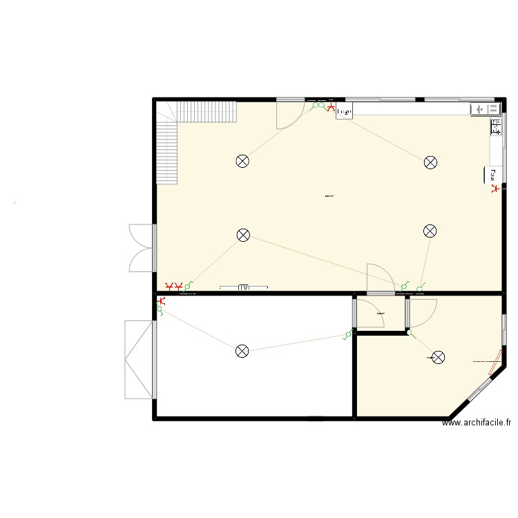 plan ambatomirahavavy. Plan de 3 pièces et 424 m2