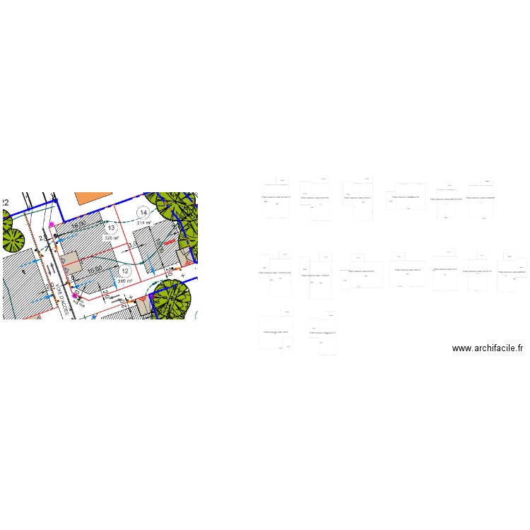 MODELE PSLA CATA. Plan de 0 pièce et 0 m2