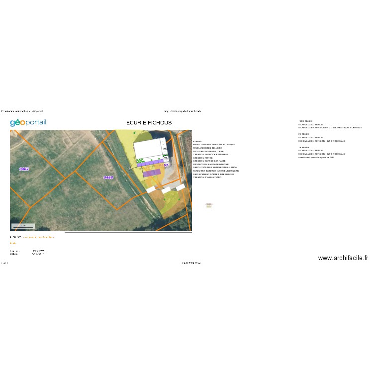 ECURIE FICHOUS 3. Plan de 0 pièce et 0 m2