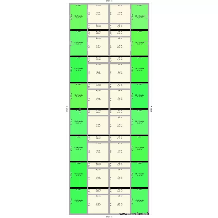 2025 16 ch piscine 7. Plan de 