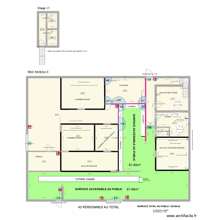 EL BARAKA VIANDE 09/ 2024 -23. Plan de 