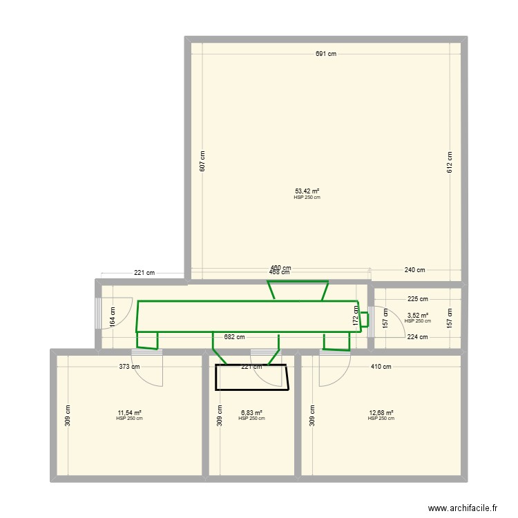 cristina singular. Plan de 0 pièce et 0 m2