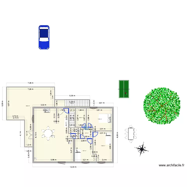 rdc actuel3etage. Plan de 10 Pièces et 134 m² rdc actuel3etage. Plan de 10 Pièces et 134 m²