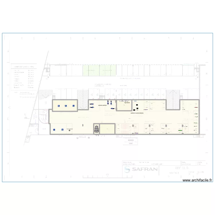 SAFRAN MASSY SILO Niveau 0 d&eacute;c 2024. Plan de 