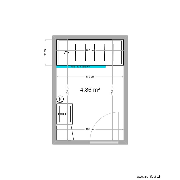 vilogia. Plan de 0 pièce et 0 m2