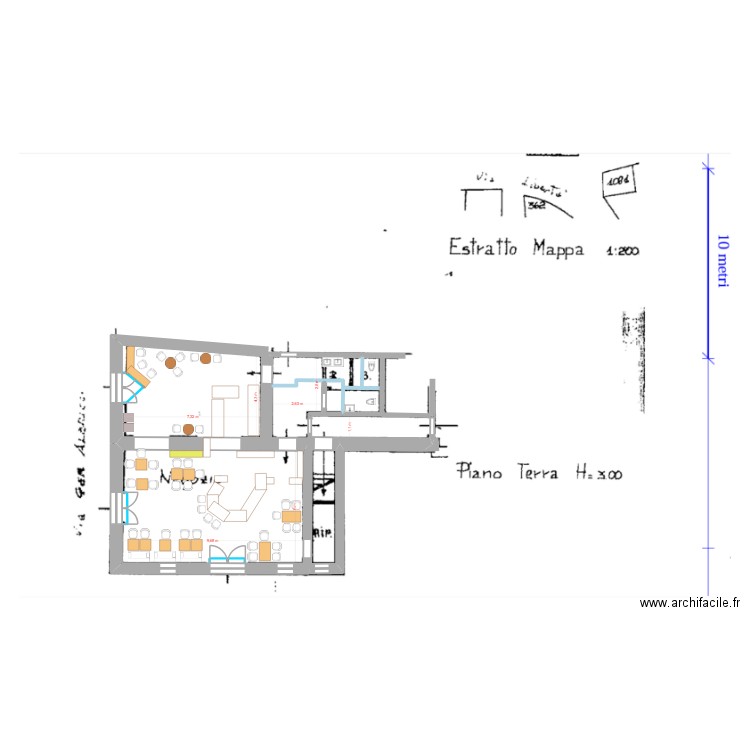 Projet 2 - AVP2 - RDC - Niveau 0. Plan de 0 pièce et 0 m2