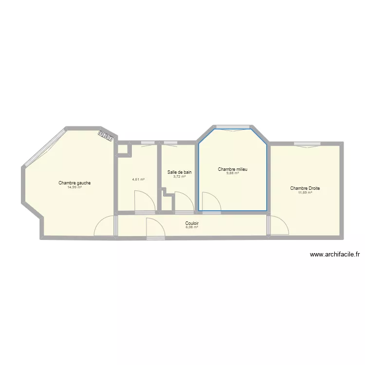 Test Jaures. Plan de 