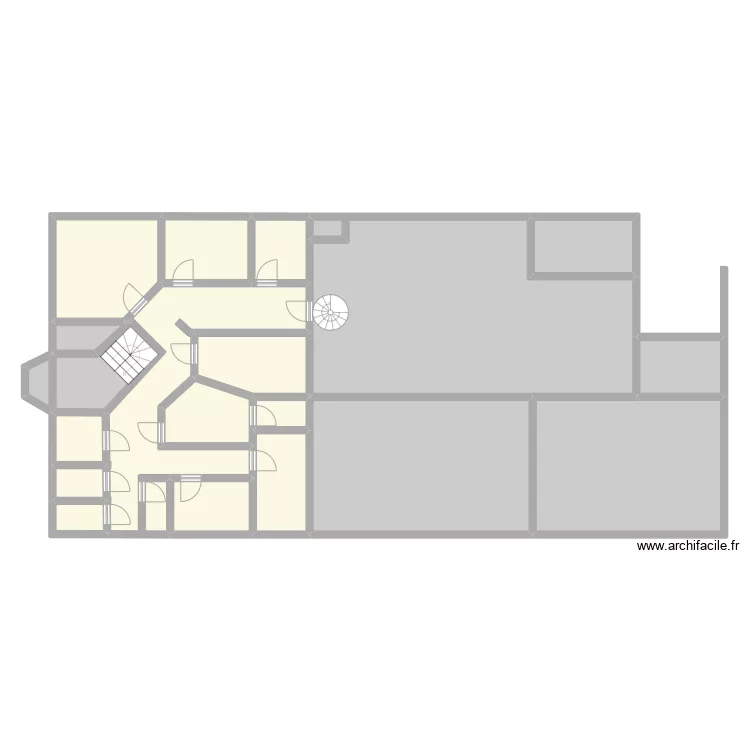 colca etage. Plan de 