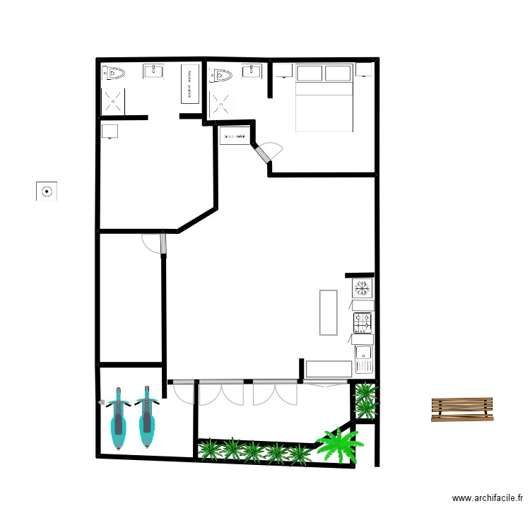 KODOK mesure 3. Plan de 0 pièce et 0 m2