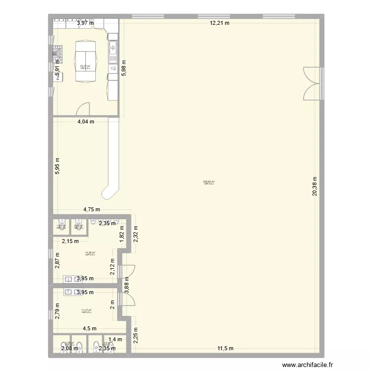 140 B. Plan de 8 et 325 m² 140 B. Plan de 8 et 325 m²