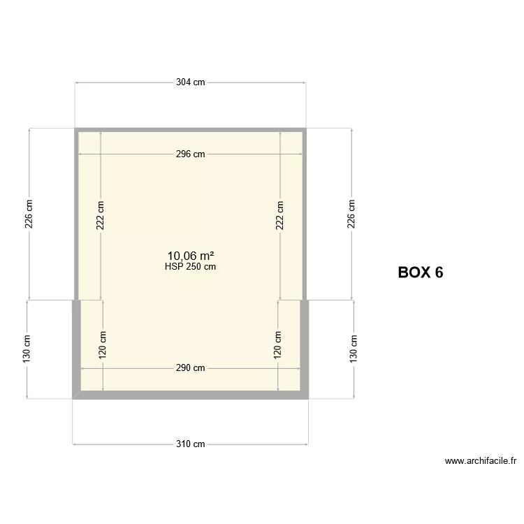 BOX 6. Plan de 