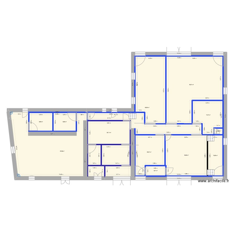 fromagerie. Plan de 0 pièce et 0 m2