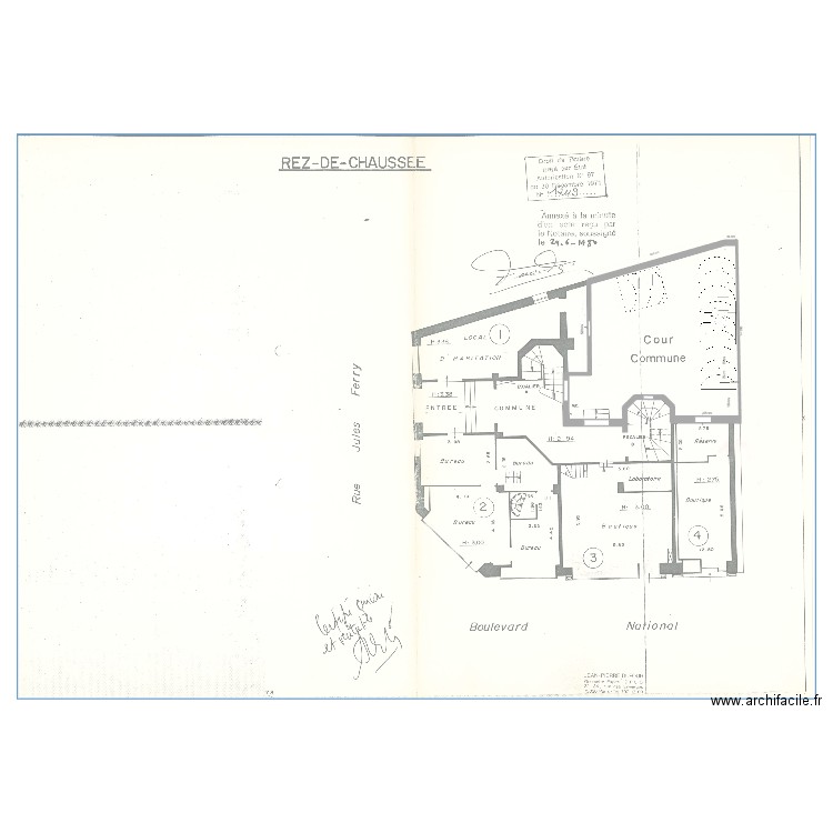 Garenne Colombes 24 places . Plan de 0 pièce et 0 m2