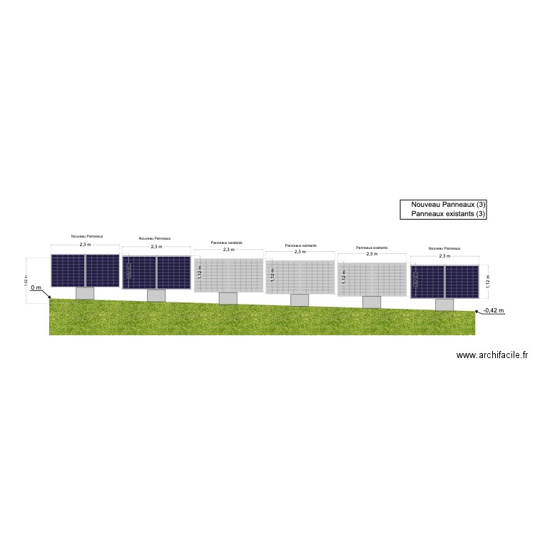 Plan de coupe. Plan de 0 pièce et 0 m2