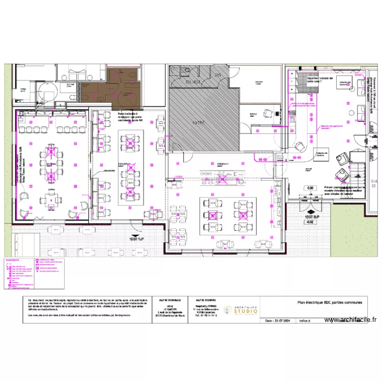 garden lobby. Plan de garden lobby. Plan de