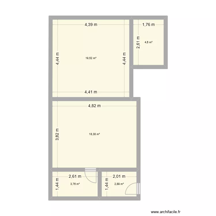 Construction villas basses Sikensi. Plan de 5 et 49 m² Construction villas basses Sikensi. Plan de 5 et 49 m²