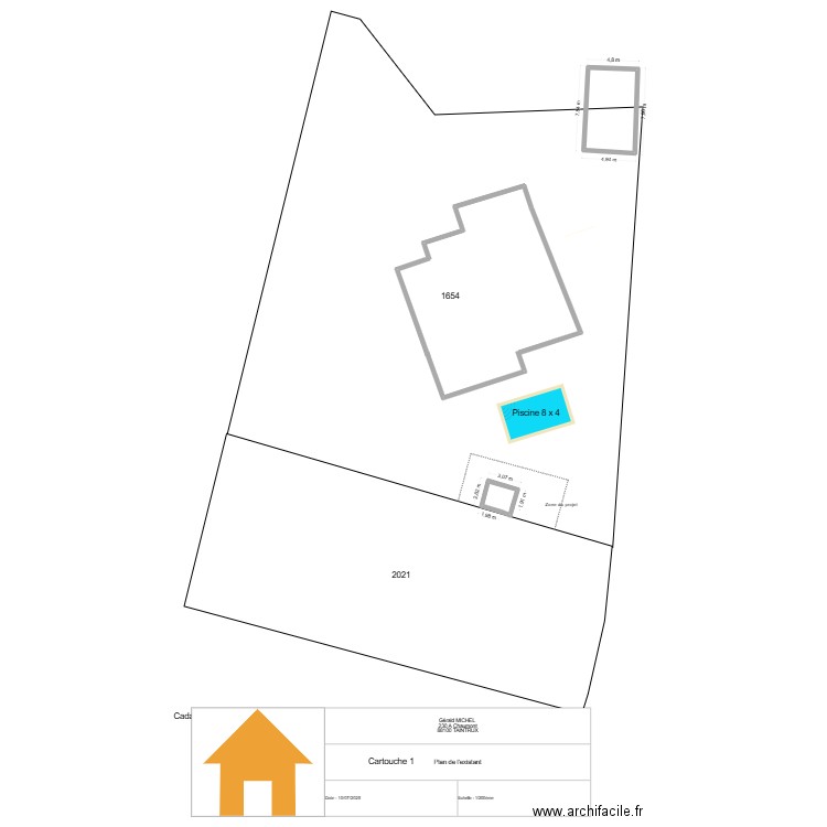 christof88 - Gérald 09 07 (1). Plan de 2 pièces et 38 m2