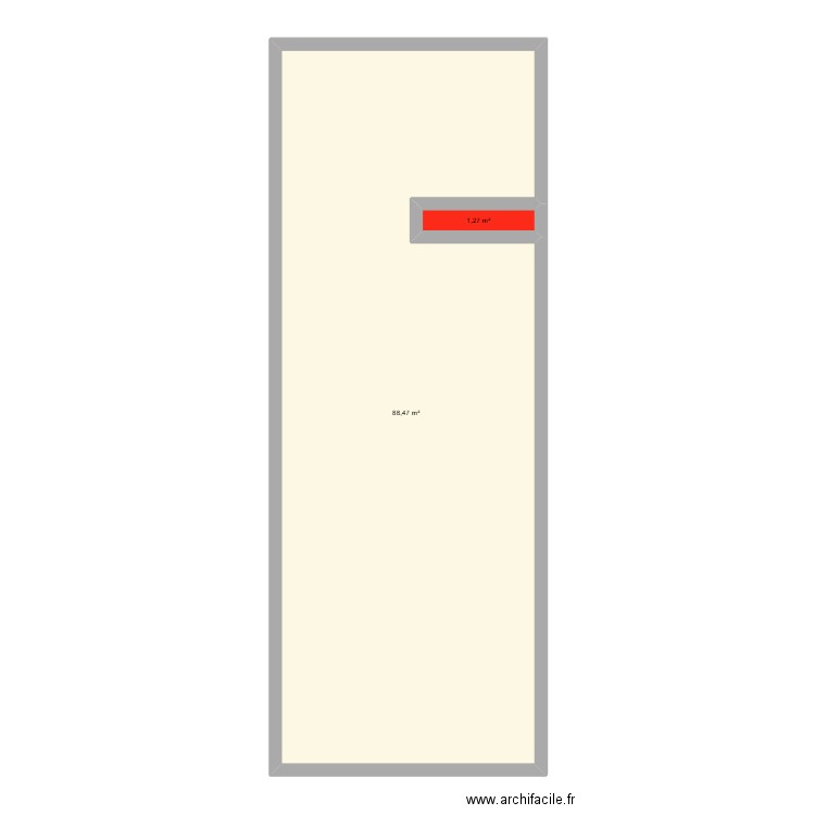 Sophie Sandoz. Plan de 7 pièces et 177 m2