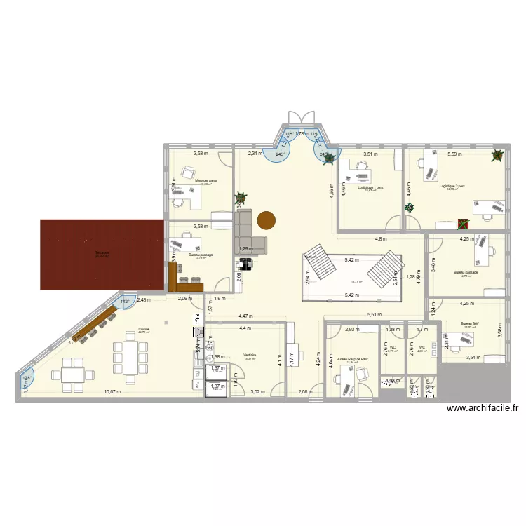 Vallet RDC V2. Plan de 34 et 847 m² Vallet RDC V2. Plan de 34 et 847 m²