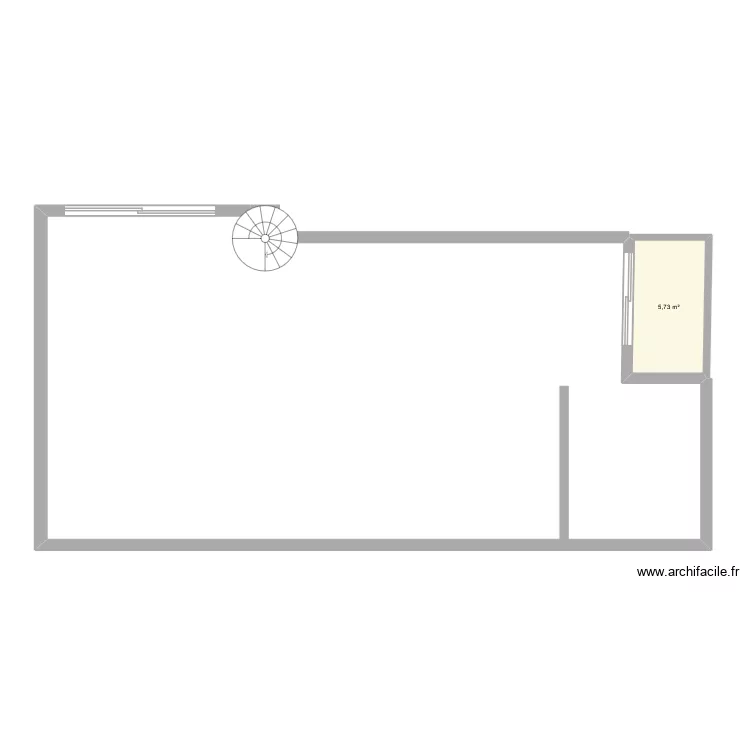MAISON AURON. Plan de 1 et 6 m² MAISON AURON. Plan de 1 et 6 m²