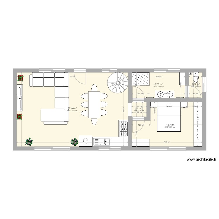 Plan de dingue. Plan de 0 pièce et 0 m2
