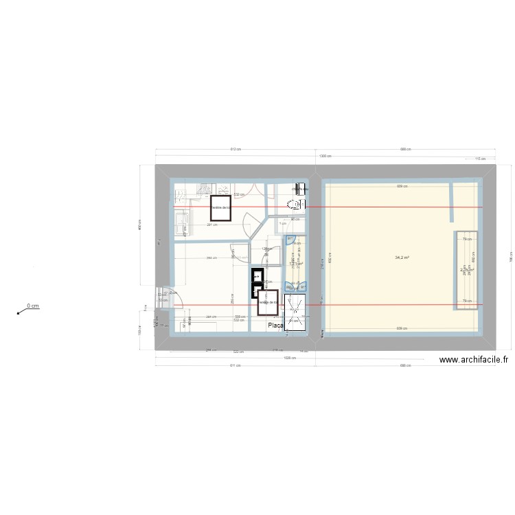 location maguy 07. Plan de 5 pièces et 109 m2