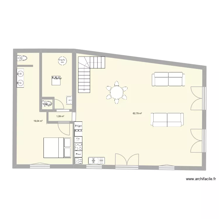 PLAN Paray. Plan de 5 et 91 m² PLAN Paray. Plan de 5 et 91 m²