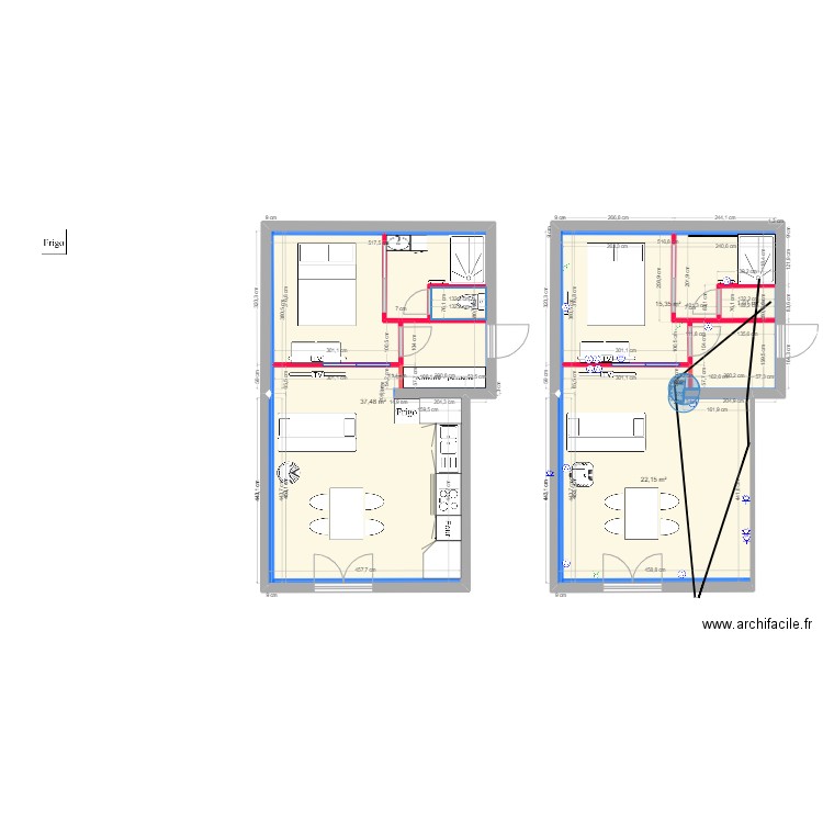 amenagement electricite. Plan de 0 pièce et 0 m2