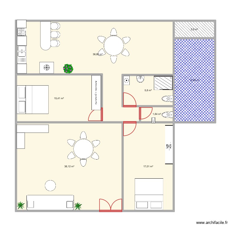PLAN JABRUN. Plan de 0 pièce et 0 m2