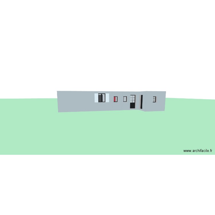 MAISON FANNY définitive. Plan de 7 pièces et 203 m2