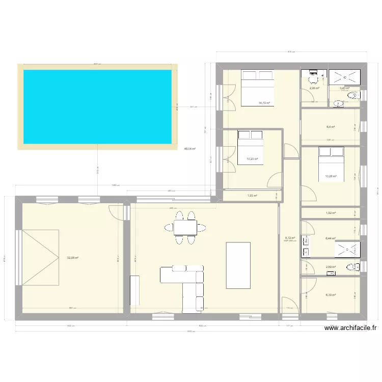 b&eacute;a1. Plan de 