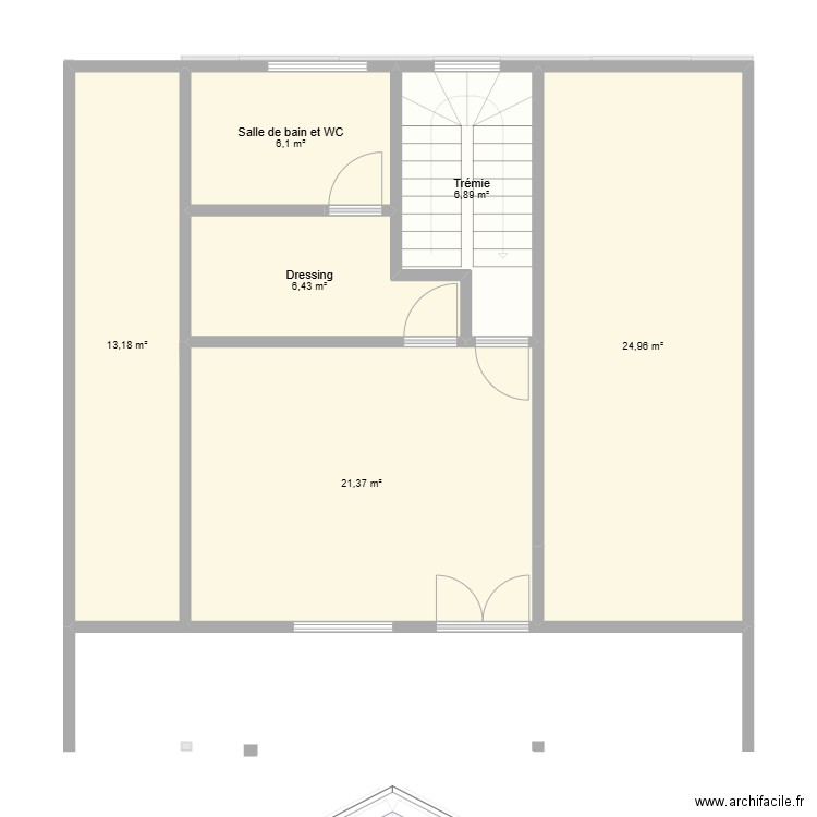 aline 3. Plan de 14 pièces et 177 m2