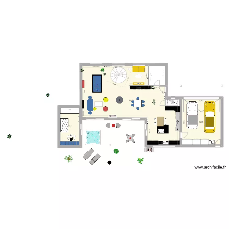 MA MAISON PARFAITE 4 PANTS. Plan de 10  et 280 m²