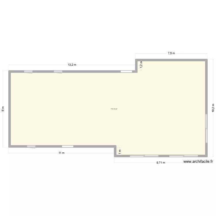 BELIN etage. Plan de 