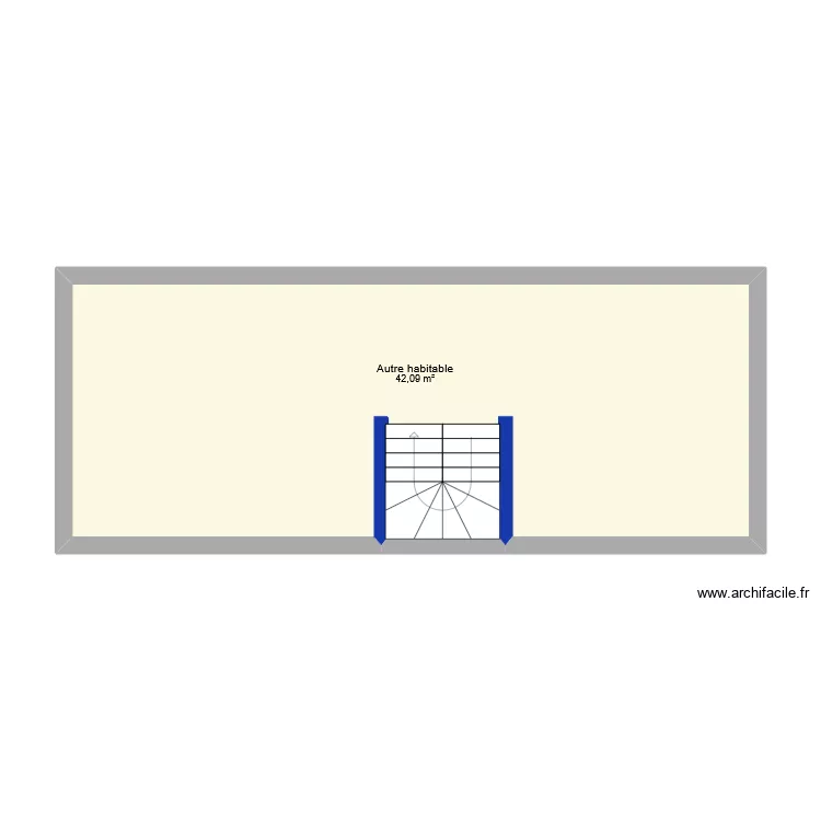 ETAGE VERP. Plan de 1 et 42 m² ETAGE VERP. Plan de 1 et 42 m²