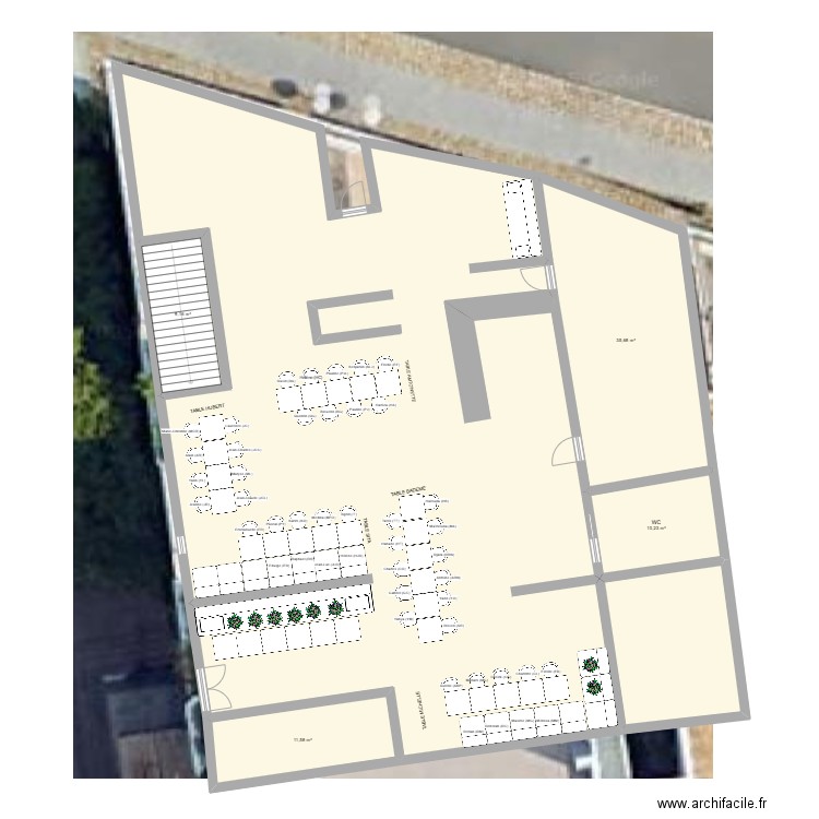 Plan Final Christelle. Plan de 6 pièces et 309 m2
