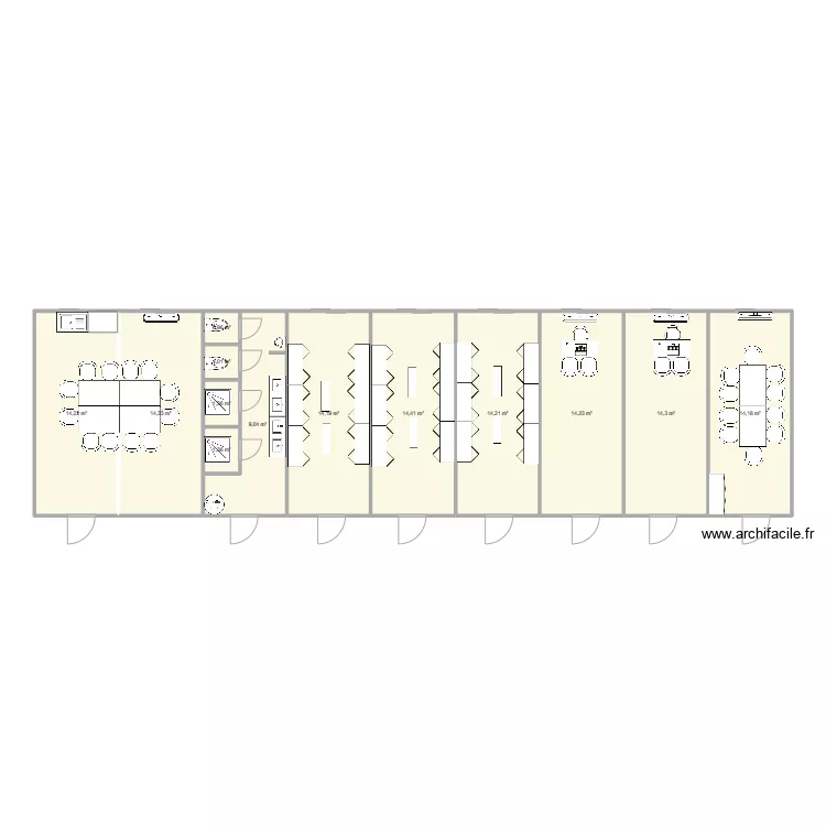 TEKERIA CHANTIER LAVALETTE 43. Plan de 