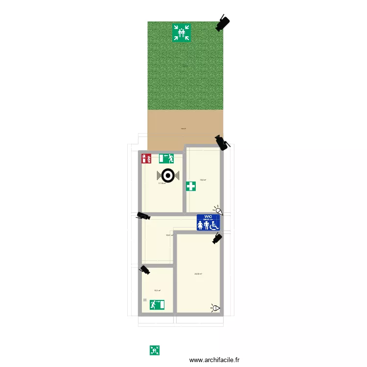 Maison sin-Le-noble duplicata. Plan de 5 Pièces et 83 m² Maison sin-Le-noble duplicata. Plan de 5 Pièces et 83 m²