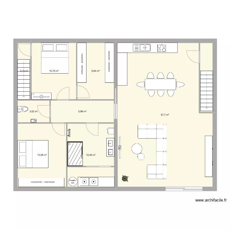 Aumetz RDC. Plan de Aumetz RDC. Plan de